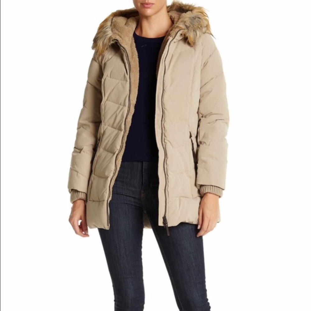 DKNY down coat